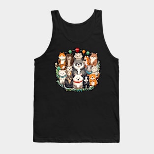 Dogs enjoy new year Tank Top